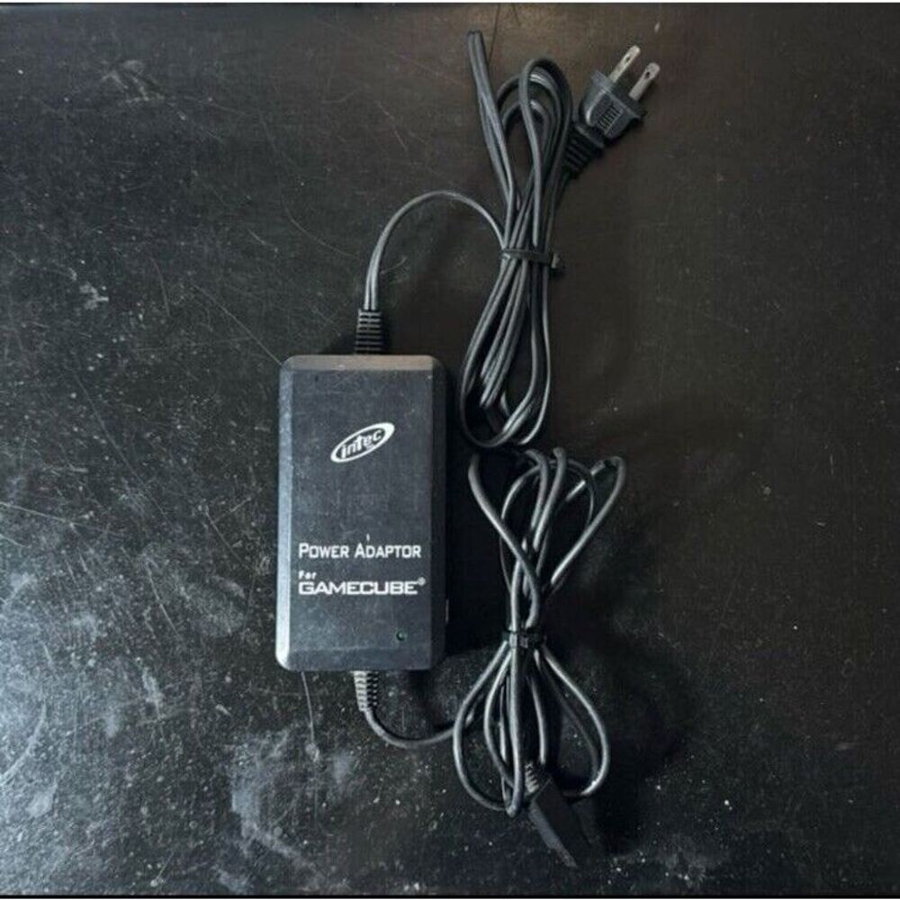 Intec‎ Power Adapter for Nintendo GameCube AP1820 Cord